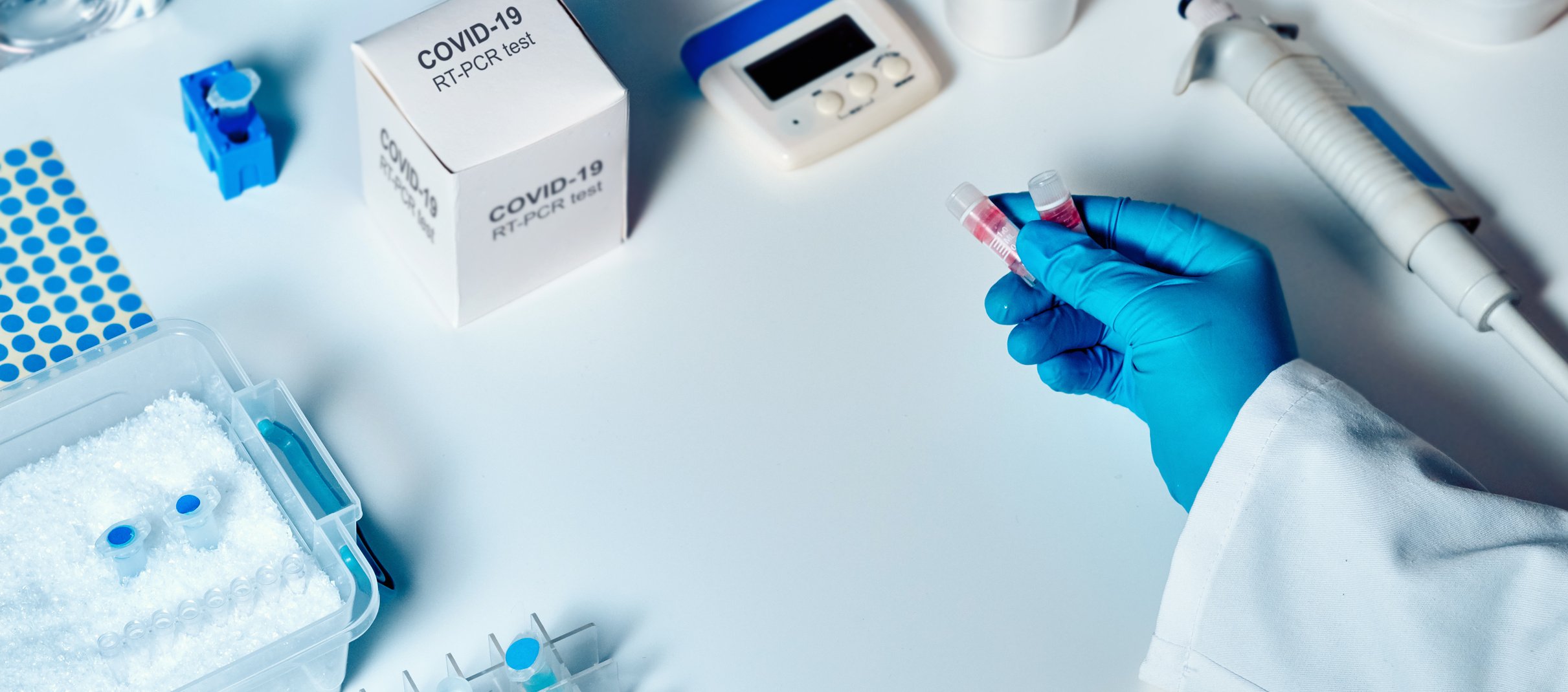 Novel Coronavirus 2019 NCoV Pcr Diagnostics Kit. This Is RT-PCR Kit to Detect Presence of 2019-NCoV or Covid19 Virus in Clinical Specimens. in Vitro Diagnostic Test Based on Real-Time PCR Technology